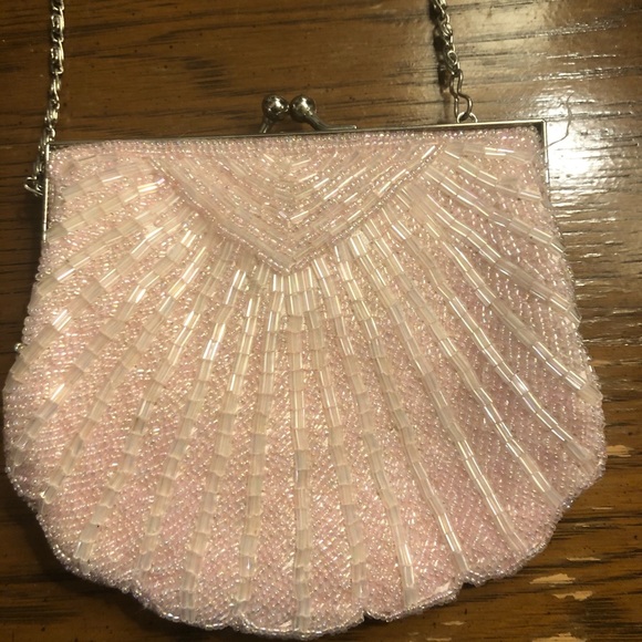 “Colorful Creations” Sequin Shell Handbag - Picture 2 of 3